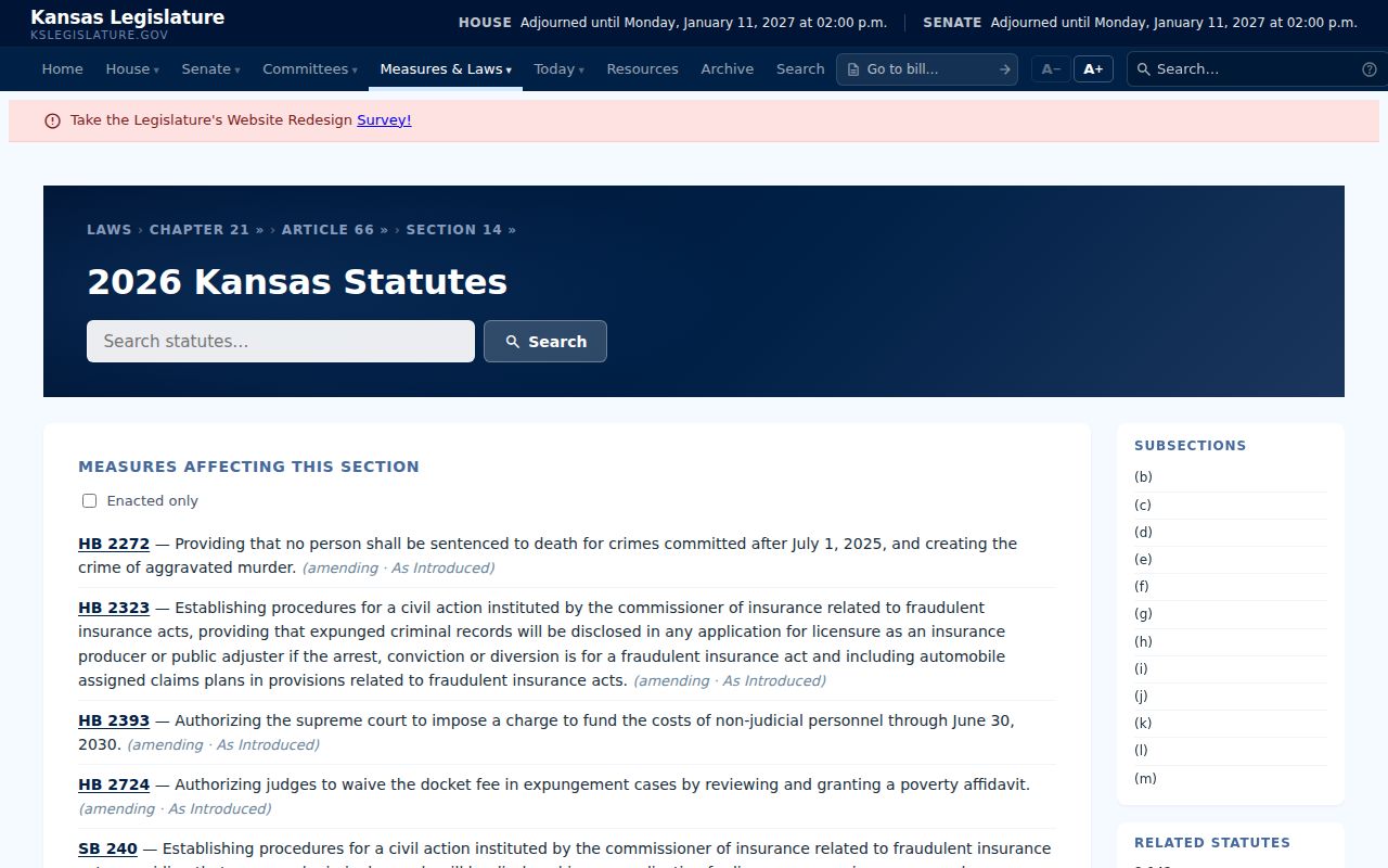 Miami County criminal court docket Kansas expungement statute